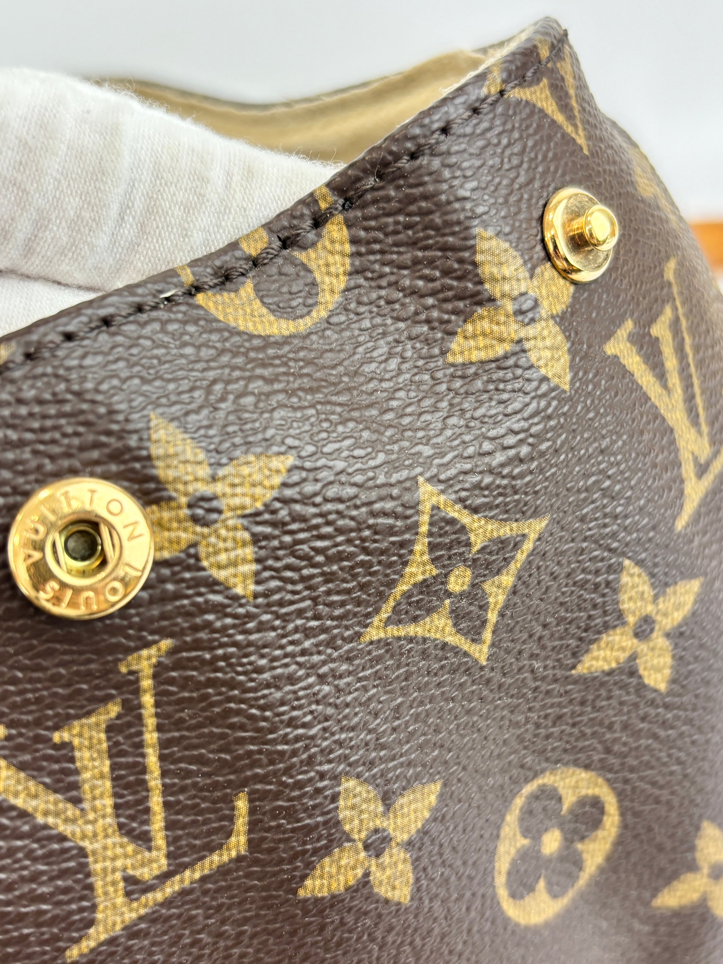 Beverly GM Monogram Canvas Shoulder Bag