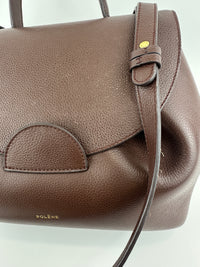 Numero Un Textured Sandalwood Leather Bag