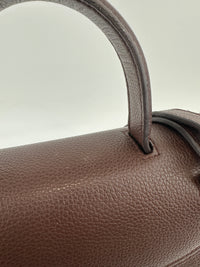 Numero Un Textured Sandalwood Leather Bag