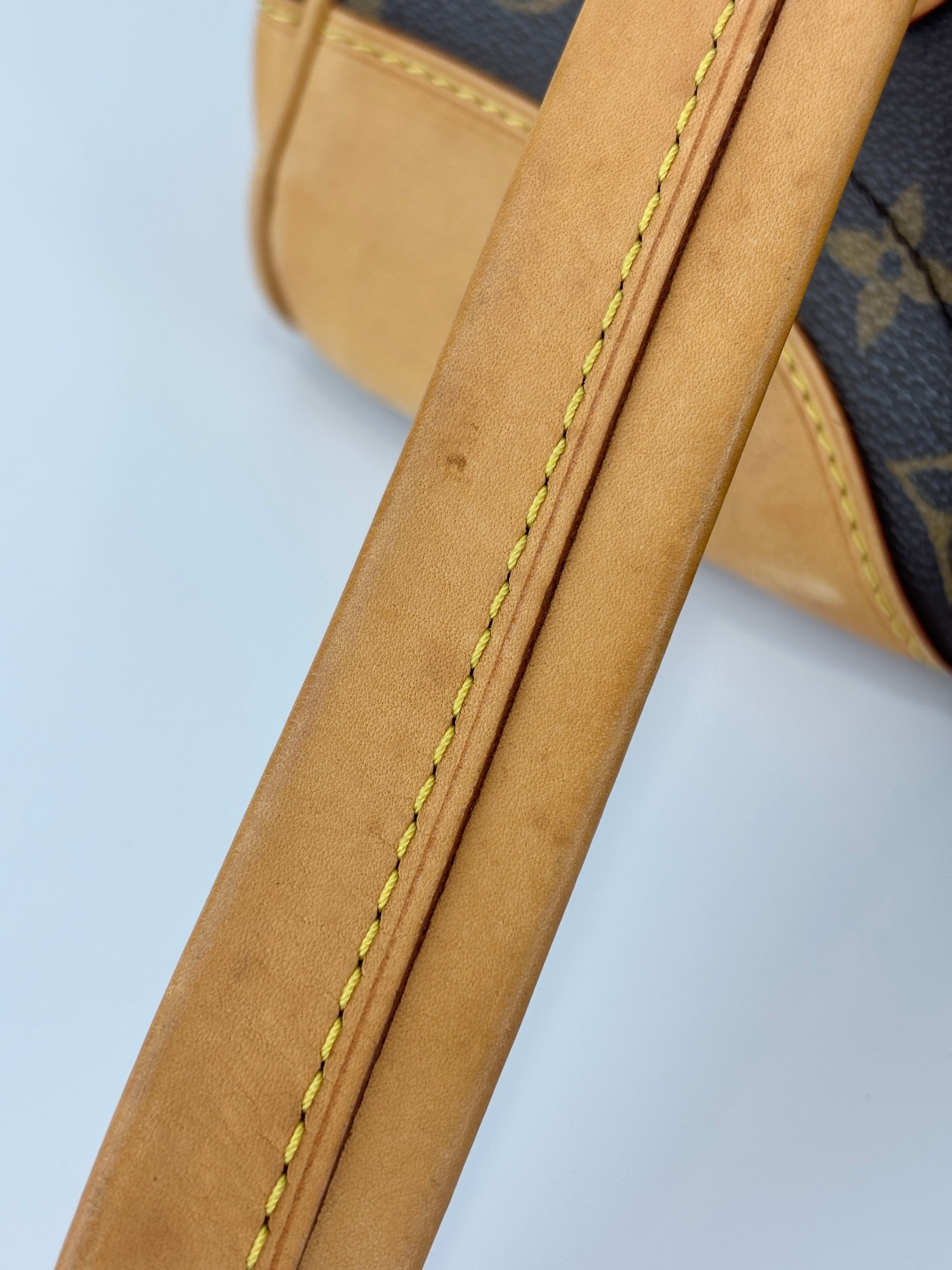 Beverly GM Monogram Canvas Shoulder Bag