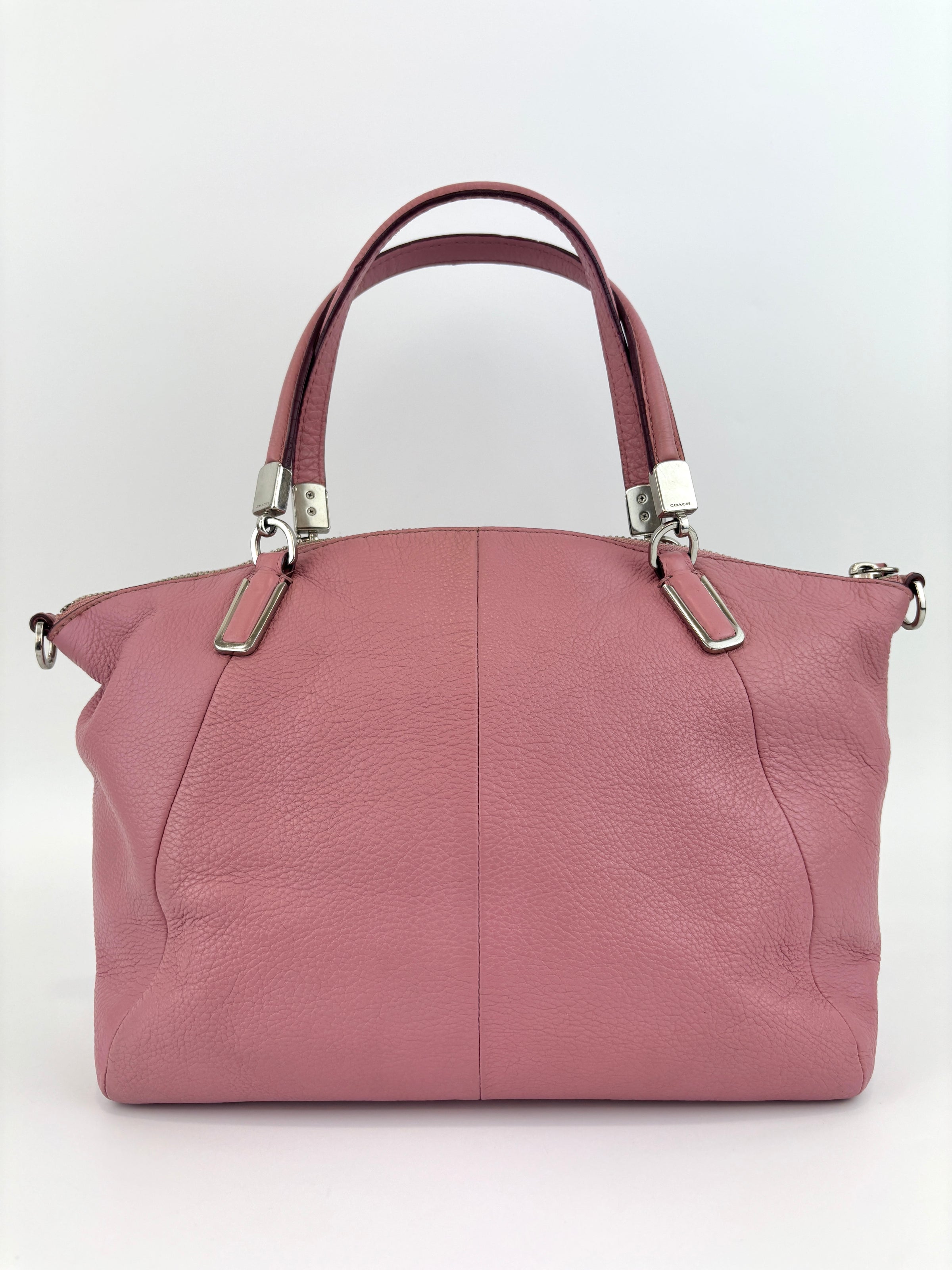 Kelsey Satchel Bag Pink - Glampot