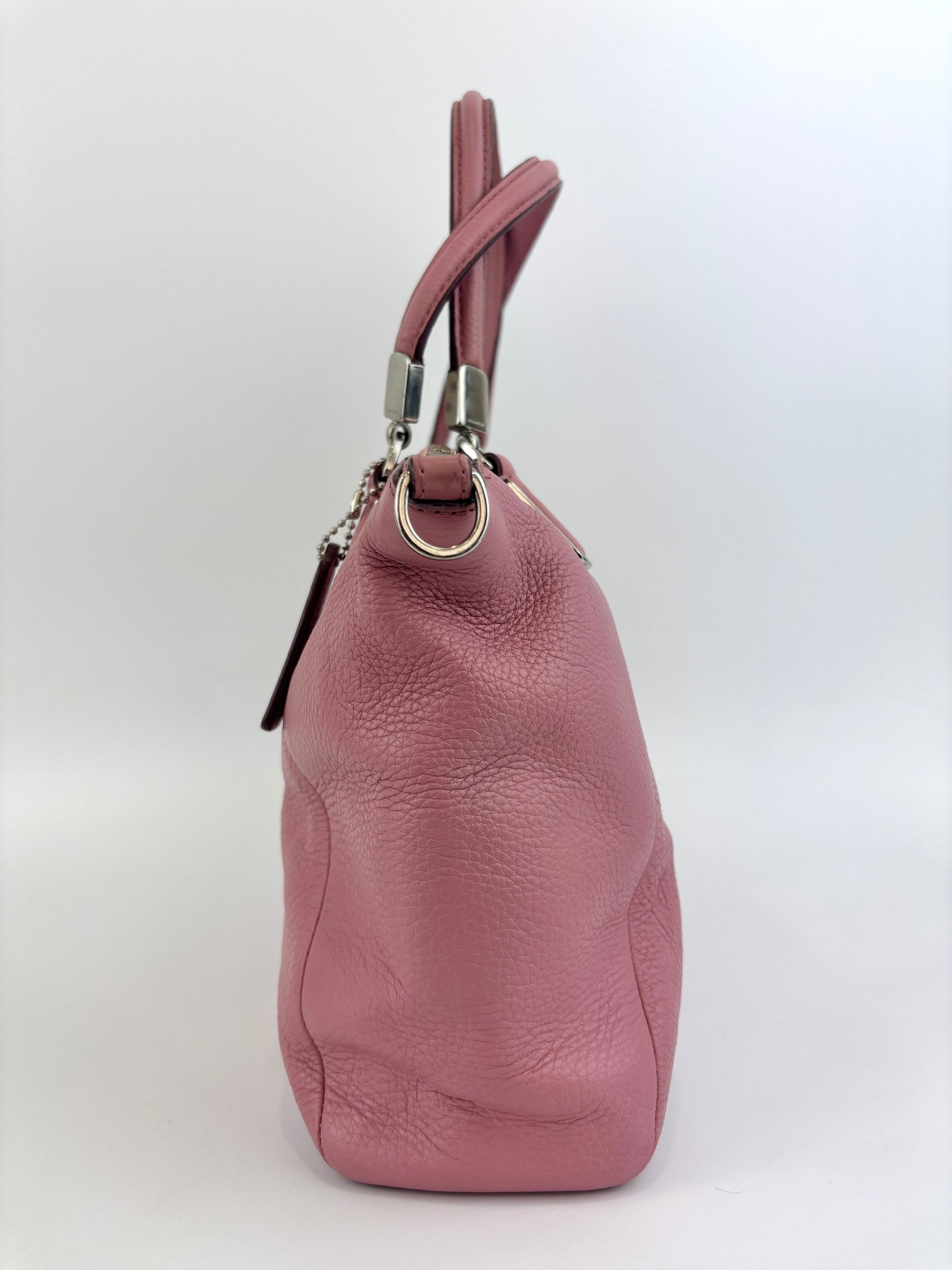 Kelsey Satchel Bag Pink - Glampot