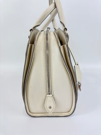 Epi Leather Pont Neuf PM Handbag White