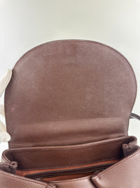 Numero Un Textured Sandalwood Leather Bag