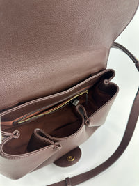 Numero Un Textured Sandalwood Leather Bag
