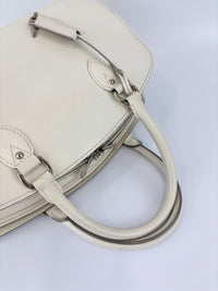 Epi Leather Pont Neuf PM Handbag White