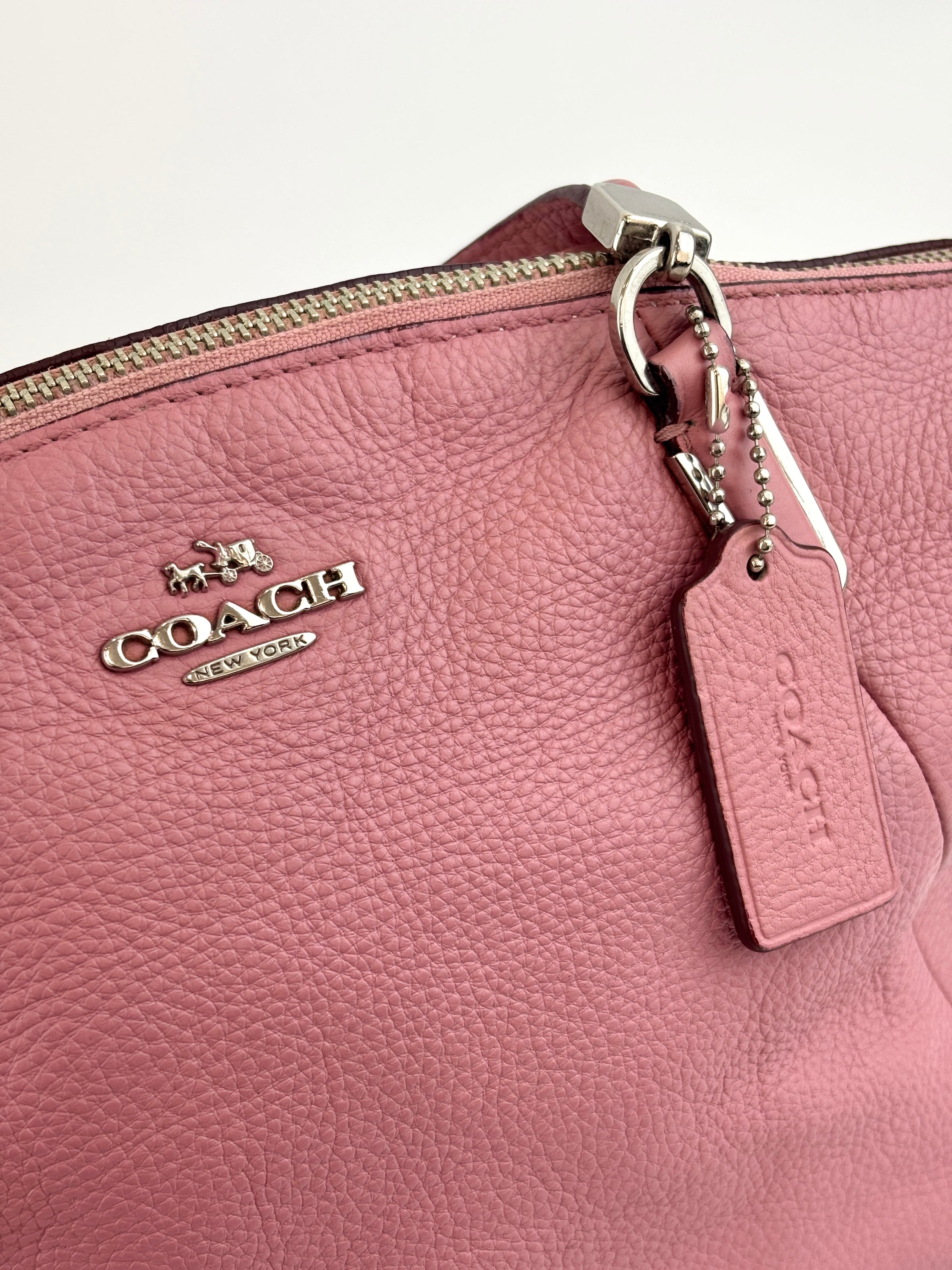 Kelsey Satchel Bag Pink - Glampot