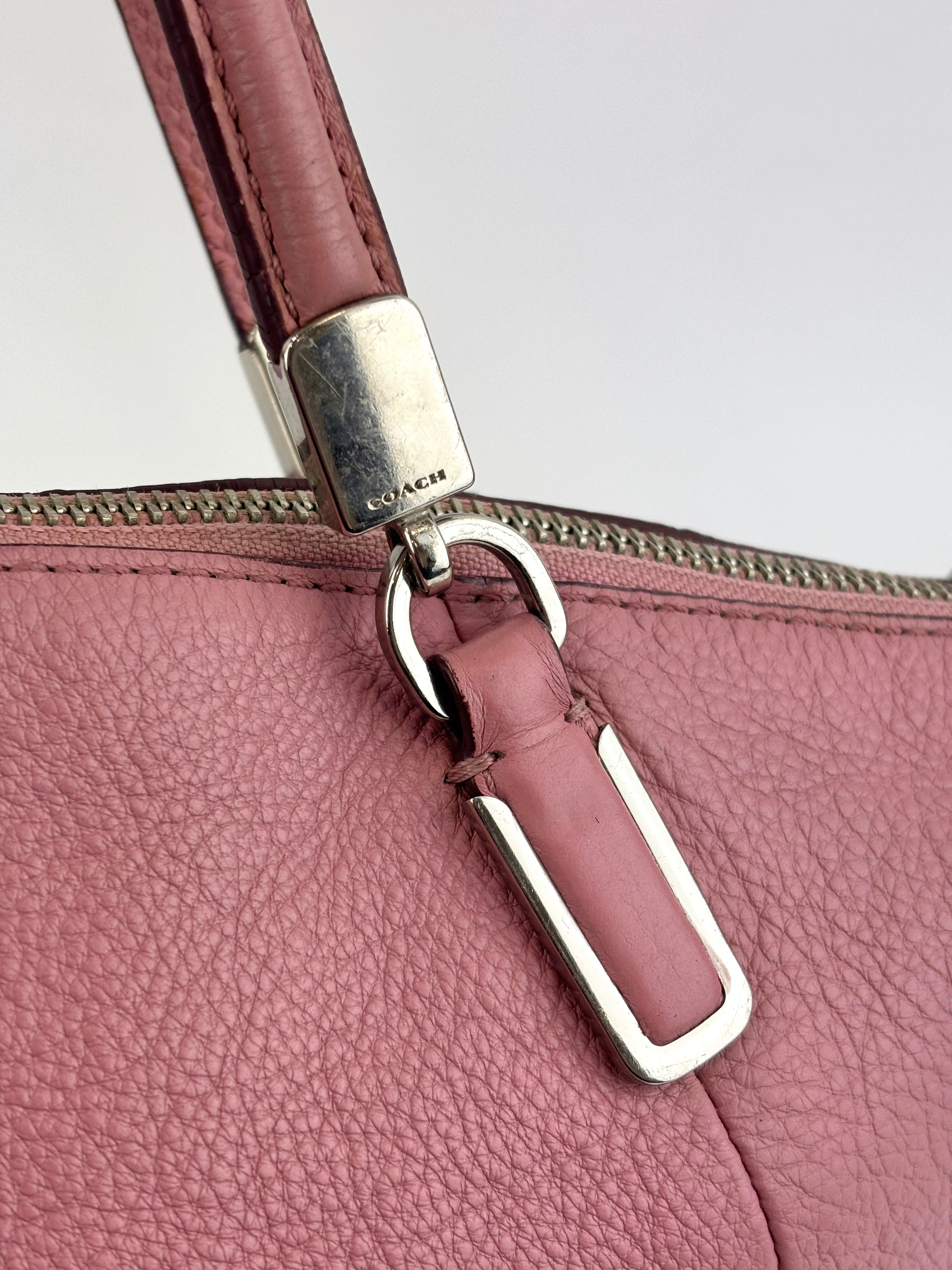 Kelsey Satchel Bag Pink - Glampot