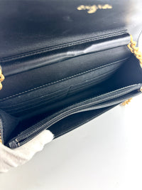Boy Wallet On Chain Black Caviar GHW AP1117 - Glampot
