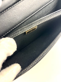 Boy Wallet On Chain Black Caviar GHW AP1117 - Glampot