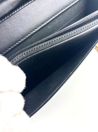 Boy Wallet On Chain Black Caviar GHW AP1117 - Glampot