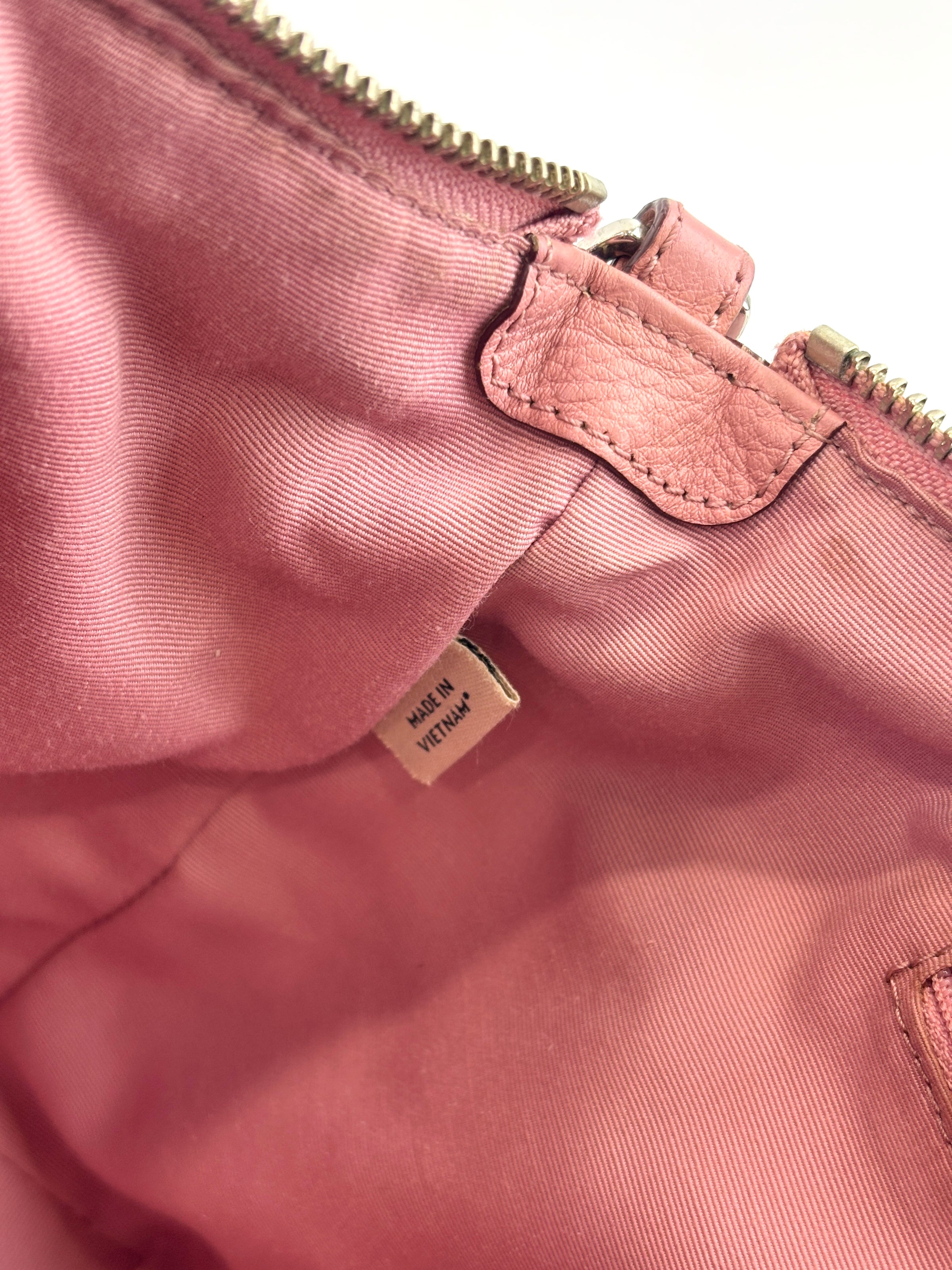 Kelsey Satchel Bag Pink - Glampot