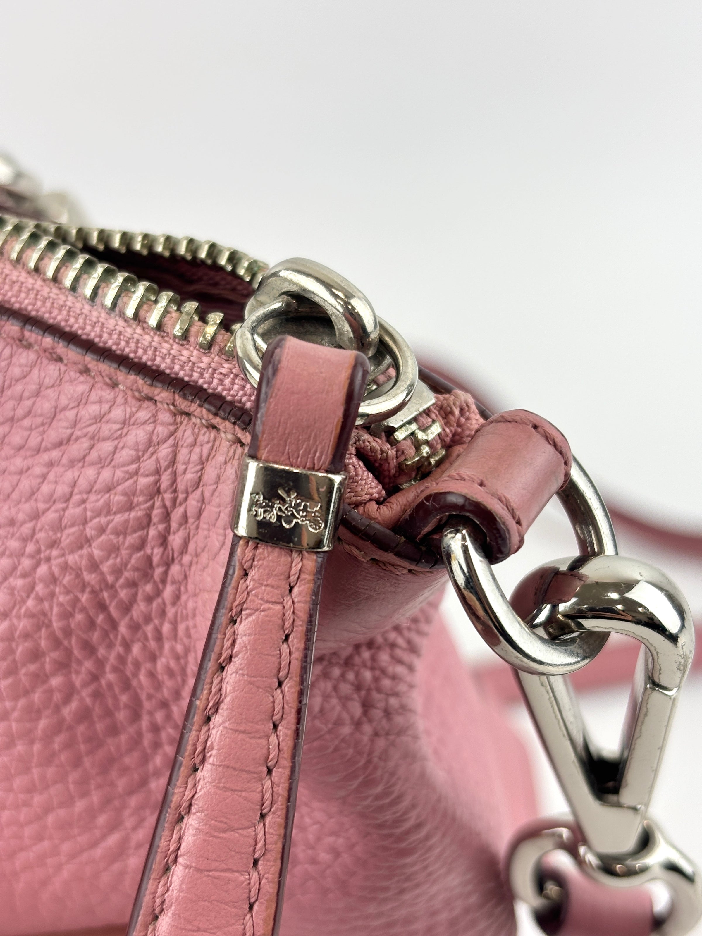 Kelsey Satchel Bag Pink - Glampot