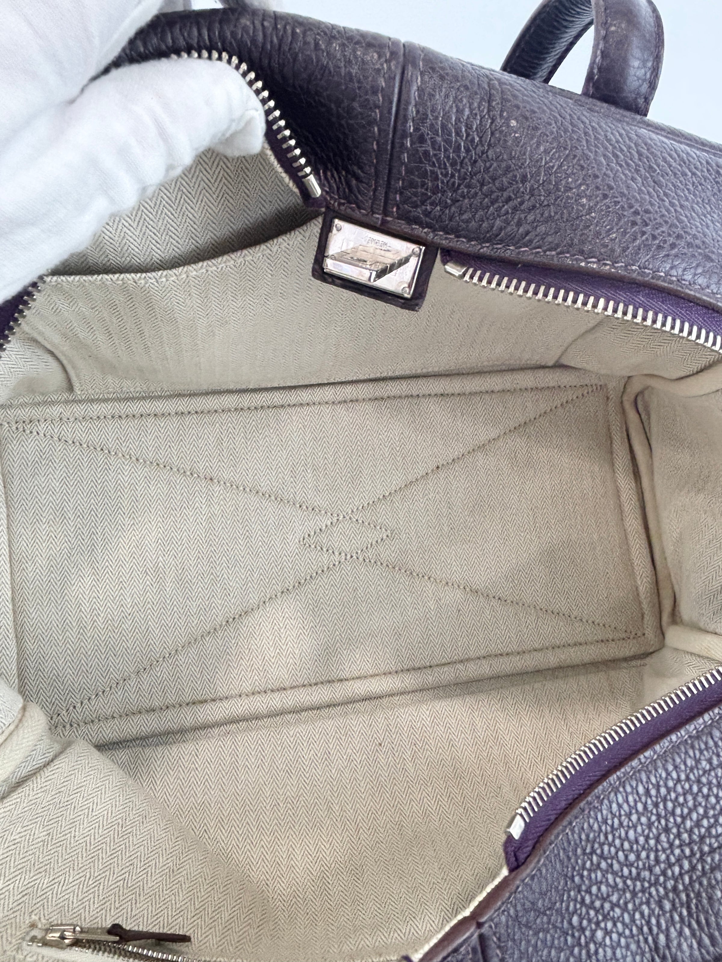 Victoria II 35 Bag Prune Clemence PHW