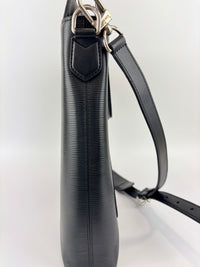 Brooks Epi Leather Tote Bag Black