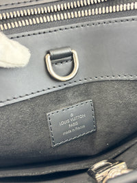 Brooks Epi Leather Tote Bag Black