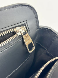 Brooks Epi Leather Tote Bag Black