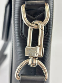 Brooks Epi Leather Tote Bag Black