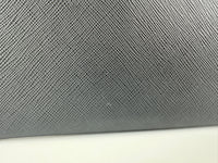 1MT440 Lock Black Saffiano Leather Wallet on Chain