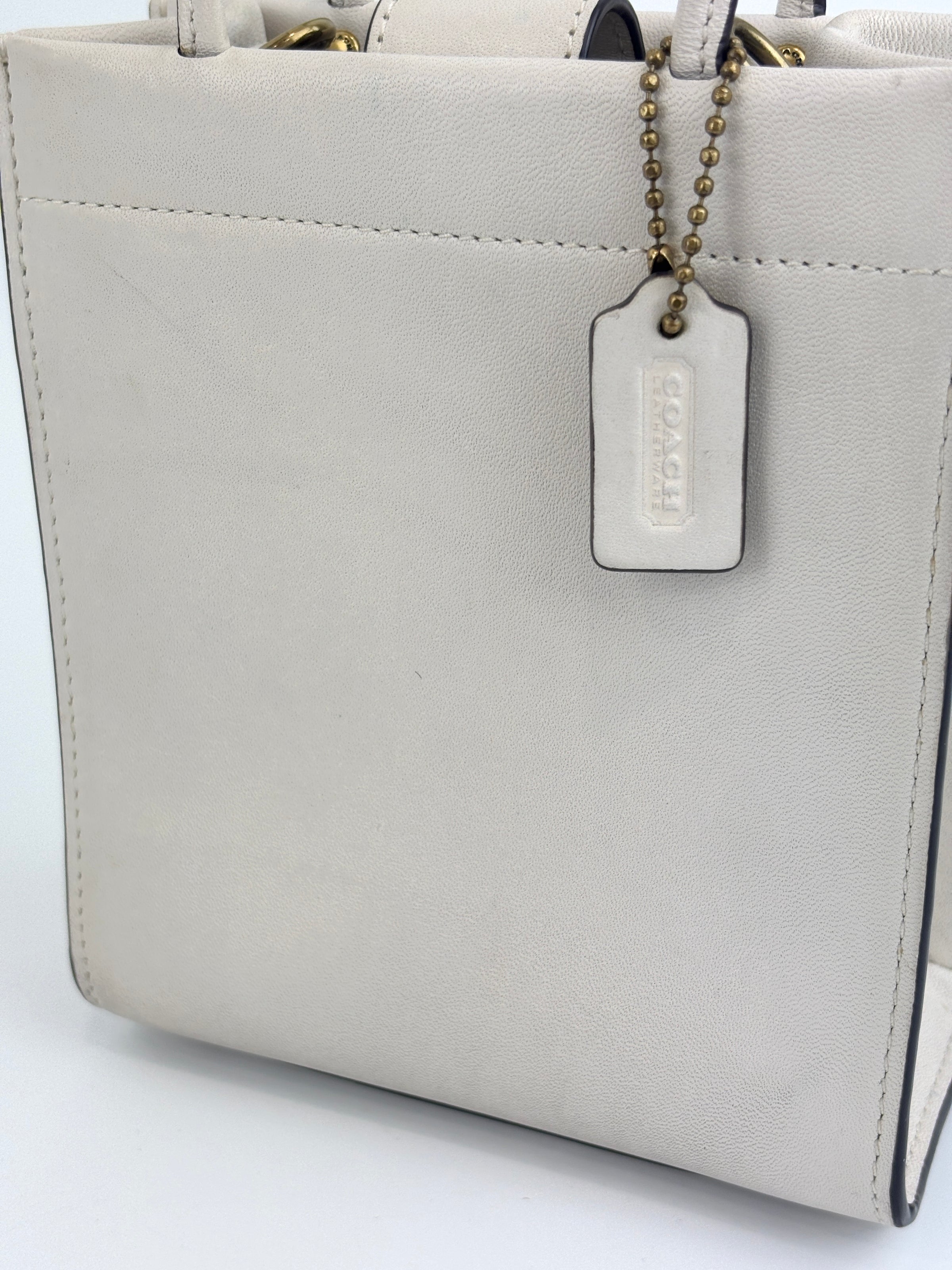 C4828 Mini Cashin Tote in Chalk