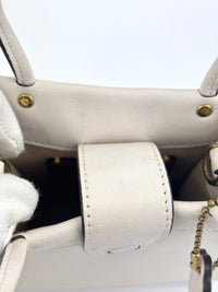 C4828 Mini Cashin Tote in Chalk