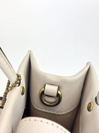 C4828 Mini Cashin Tote in Chalk