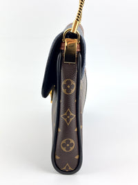 Limited Edition Marine Monogram Blocks Pochette Plate Clutch Bag - Glampot