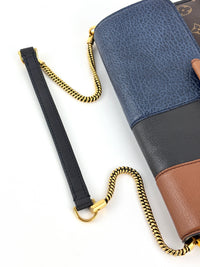 Limited Edition Marine Monogram Blocks Pochette Plate Clutch Bag - Glampot