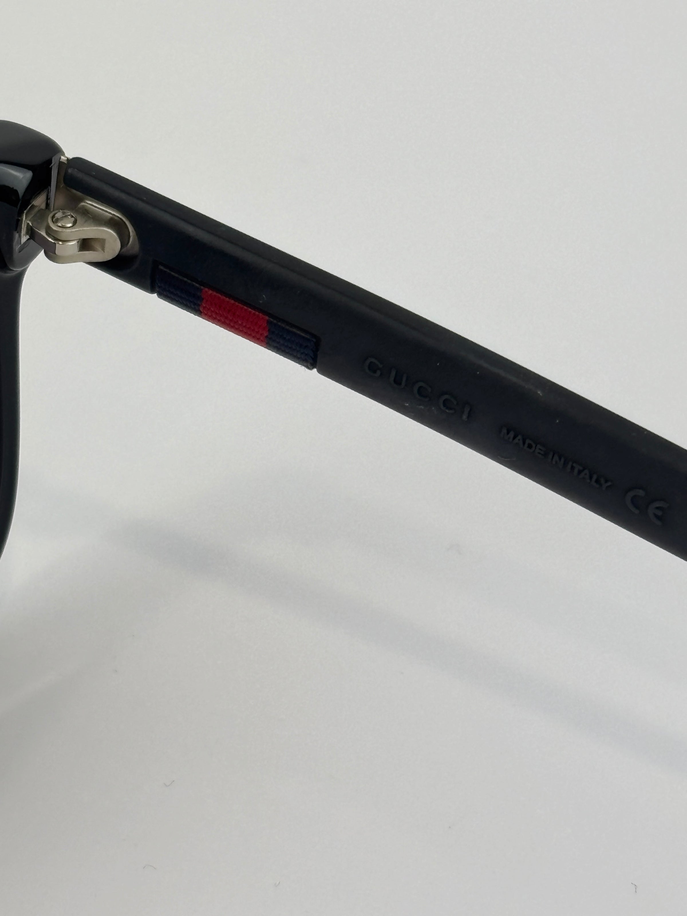 GG0010S Shiny Black Sunglasses