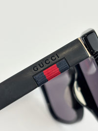 GG0010S Shiny Black Sunglasses