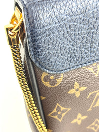 Limited Edition Marine Monogram Blocks Pochette Plate Clutch Bag - Glampot