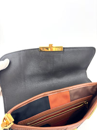 Limited Edition Marine Monogram Blocks Pochette Plate Clutch Bag - Glampot