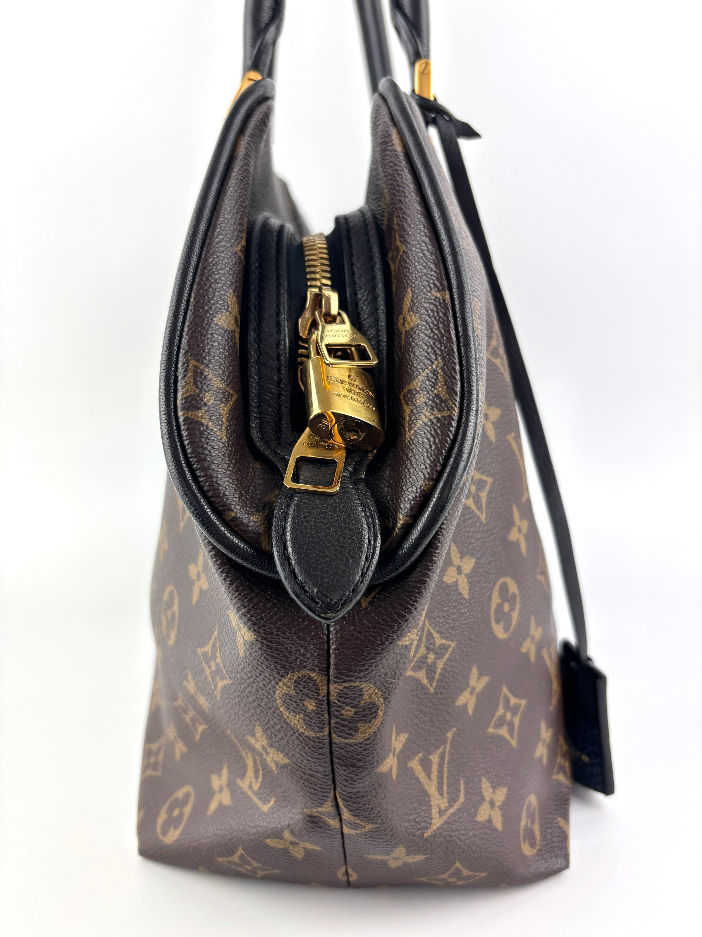 Limited Edition Marine Monogram Blocks Zipped Tote Bag - Glampot