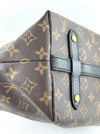 Limited Edition Marine Monogram Blocks Zipped Tote Bag - Glampot