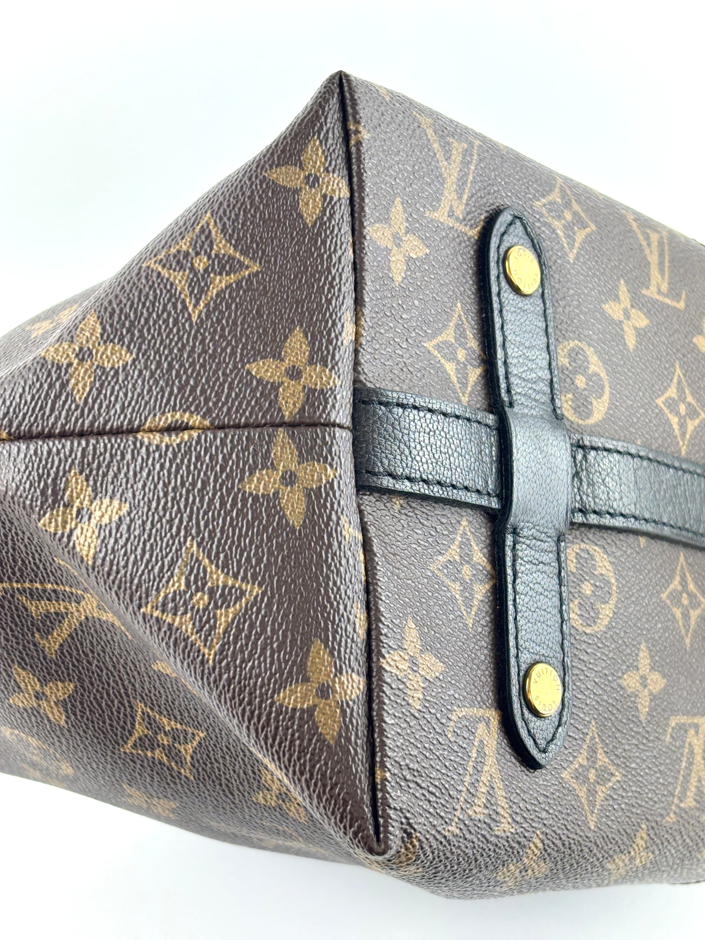Limited Edition Marine Monogram Blocks Zipped Tote Bag - Glampot