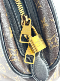 Limited Edition Marine Monogram Blocks Zipped Tote Bag - Glampot