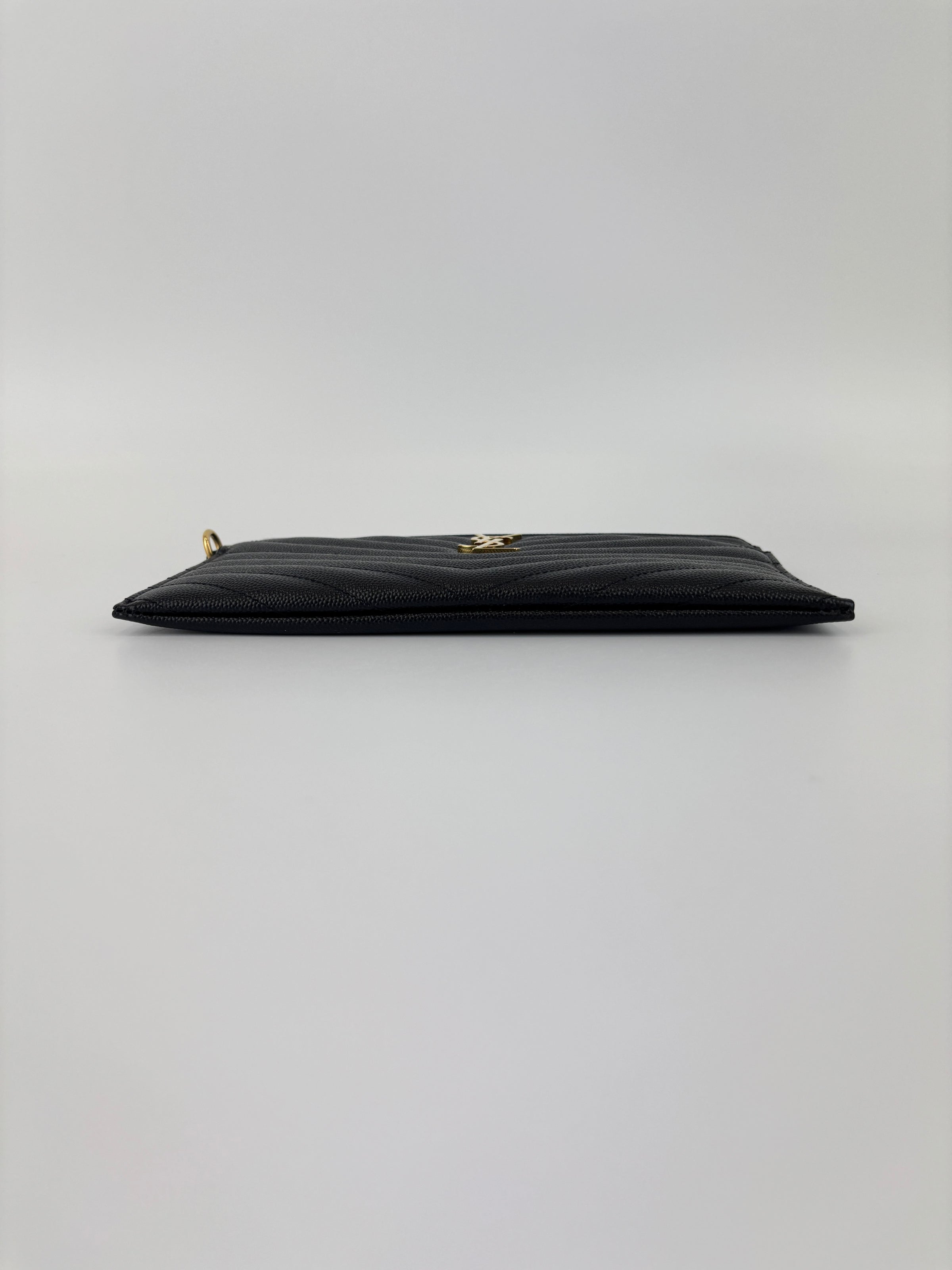 Monogramme Black Grain De Poudre Tech Pouch