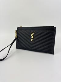 Monogramme Black Grain De Poudre Tech Pouch
