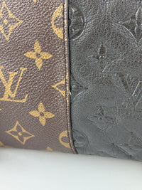 Limited Edition Marine Monogram Blocks Zipped Tote Bag - Glampot