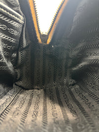 1BH140 Small Sporty Bowler Bag in Cognac Bianco Soft Calfskin - Glampot