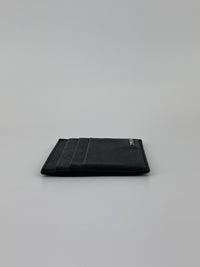 2MC223 Saffiano Leather Nero/Mercuri Card Holder