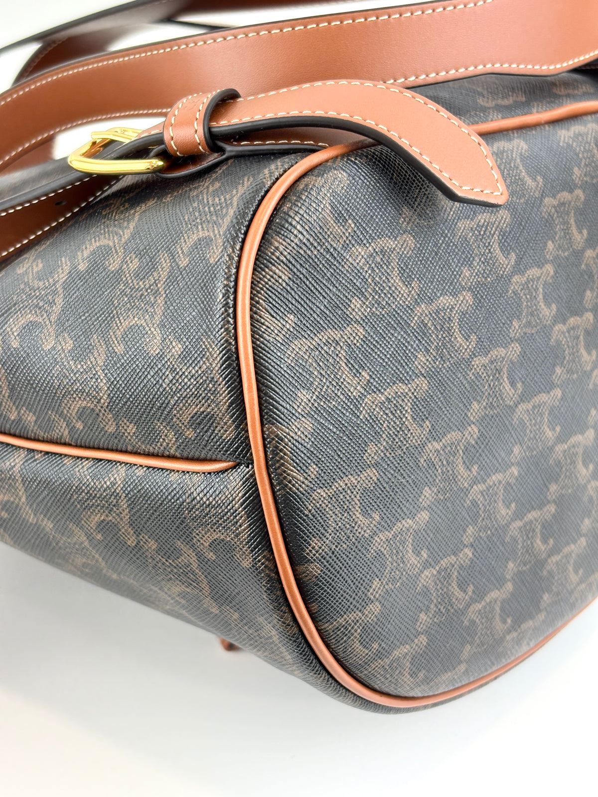Celine | Vintage Macadam Folco Backpack Rank A ｜ CELINE Macadam Backpack ｜23052005 – BRAND GET main image 4