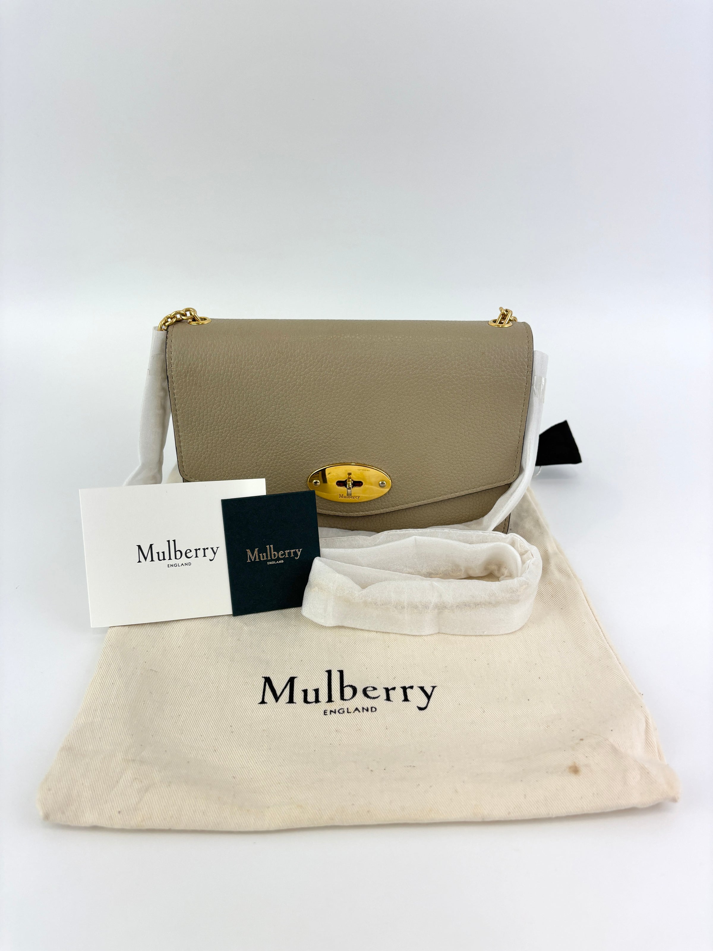 Small Darley Classic Grain in Dune Crossbody Bag - Glampot