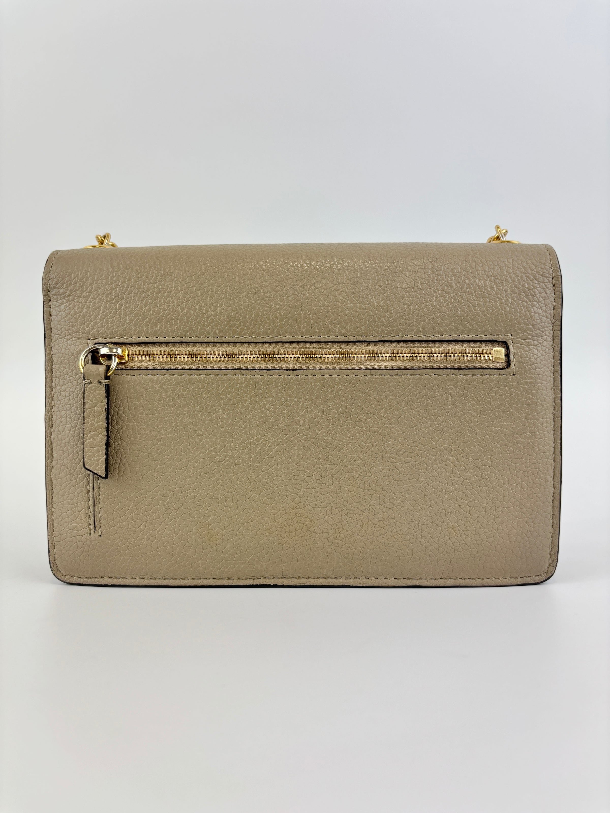 Small Darley Classic Grain in Dune Crossbody Bag - Glampot