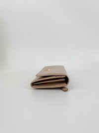 1M1132 Cammeo Vitello Move Leather Continental Wallet