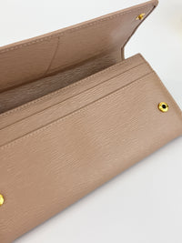 1M1132 Cammeo Vitello Move Leather Continental Wallet