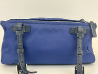 Blue Mini Nylon Pandora Crossbody Bag EF G 0148