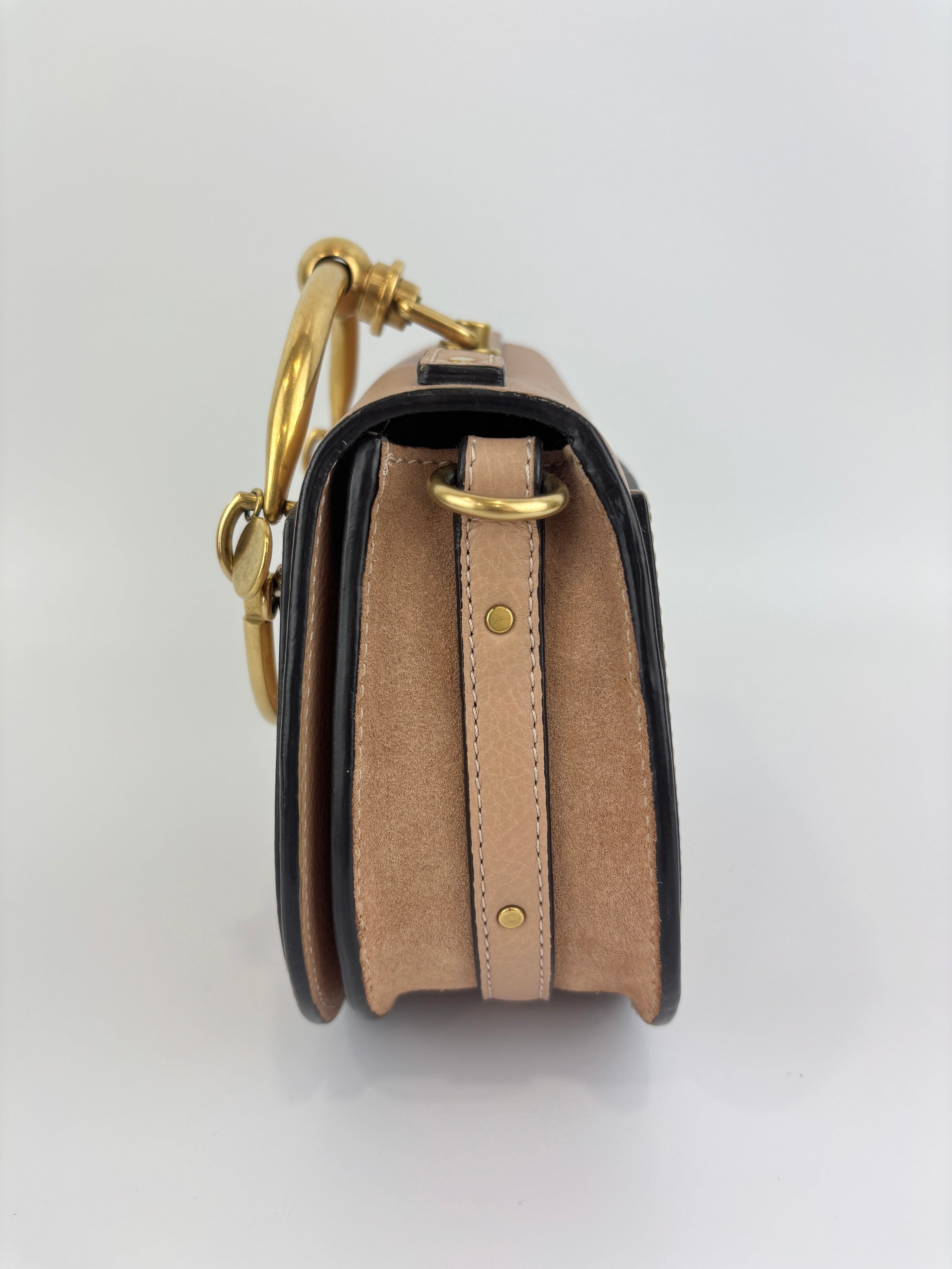Small Nile Bracelet Bag Biscotti Beige