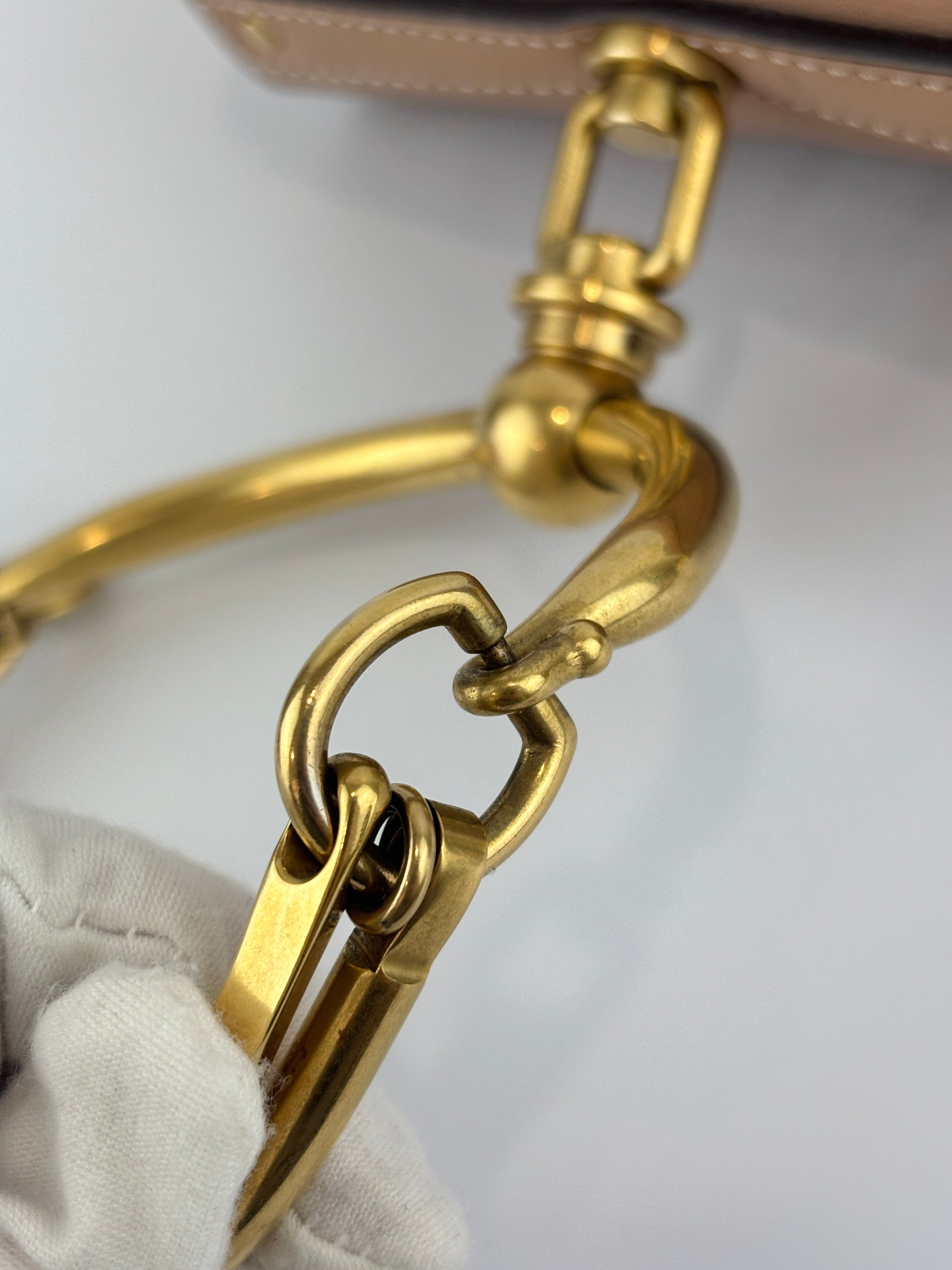 Small Nile Bracelet Bag Biscotti Beige