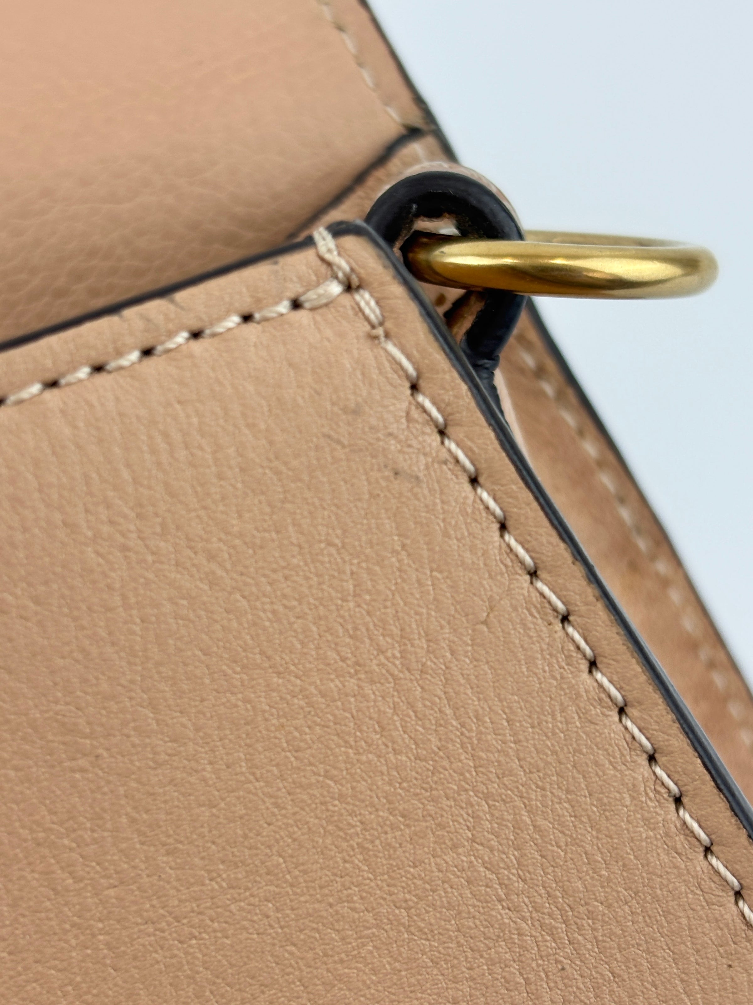 Small Nile Bracelet Bag Biscotti Beige